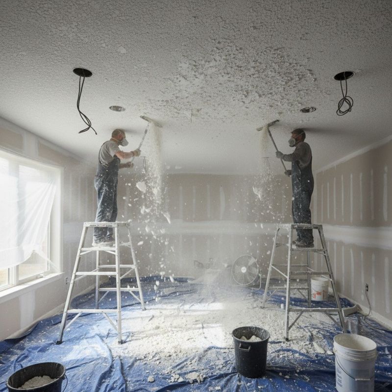 Contact About Textured Ceiling Removal